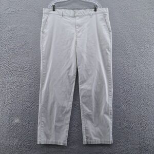 Graham Luxe Mens Richmond Golf Pants 40x30* Beige High‎ Rise Flat Front